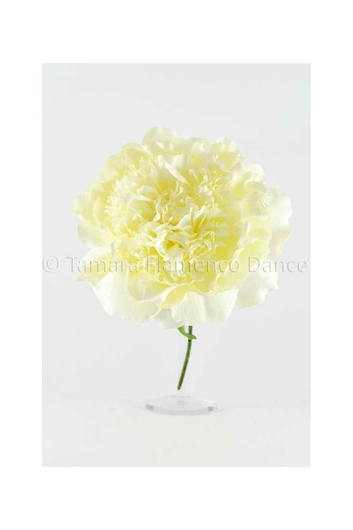 Fleurs de flamenco (pour cheveux) modèle Fleur Flamenca Pivoine - 15 cm Maquillage