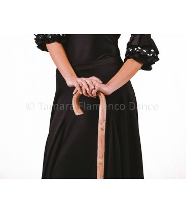 bastones de baile - - Bastón de baile flamenco castaño