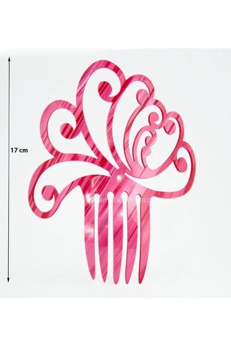 Peignes flamenco modèle Peigne 09 - Nacré Nacré classique