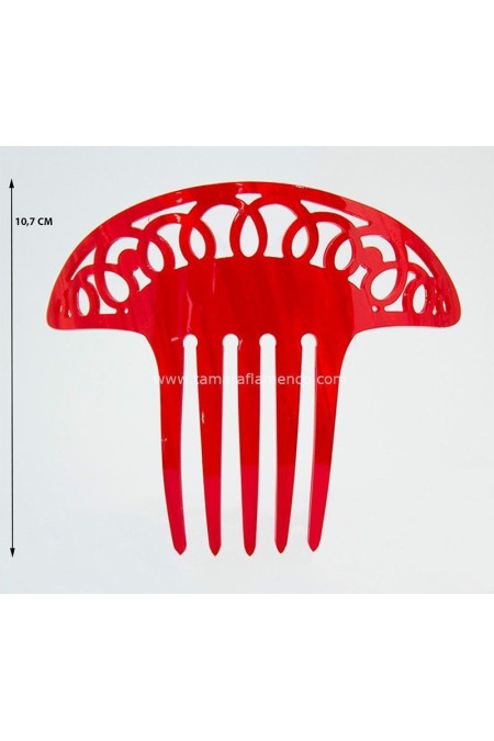 Peinetas de flamenca modelo Peina Yuca - Nácar Nacar Pistacho