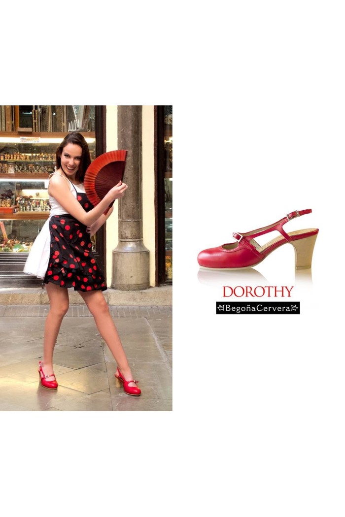 Chaussures de rue flamenco Begoña Cervera Begoña Cervera modèle Dorothy Spring Rue 