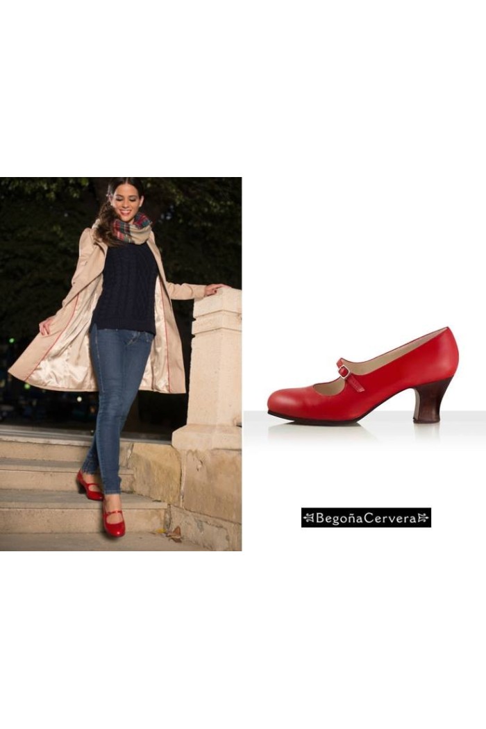 Chaussures de rue flamenco Begoña Cervera Begoña Cervera modèle Dorothy Rue 
