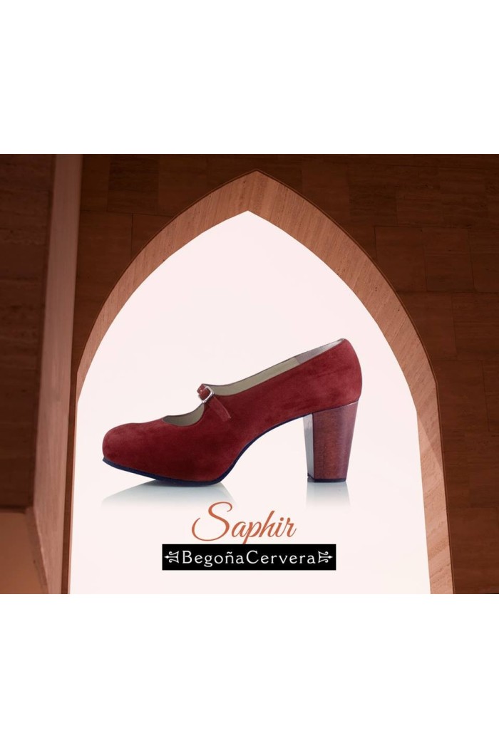 Chaussures de rue flamenco Begoña Cervera Begoña Cervera modèle Saphir Rue 