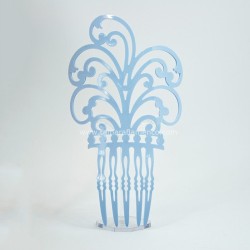 Accessoires de flamenco Outlet modèle Peigne Campanilla - Acétate Orange