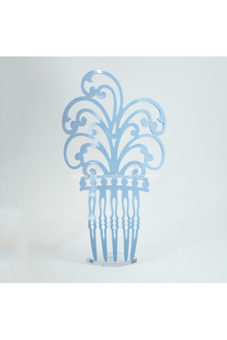 Outlet Complementos flamencos modelo Peina Campanilla - Acetato Naranja