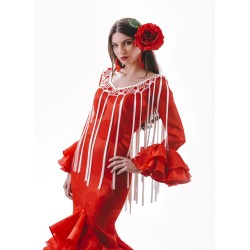 Frange modèle Franges TAMARA - Modèle Cruce Indigo