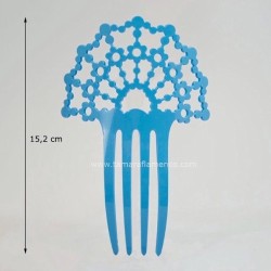 Accessoires de flamenco Outlet modèle Petit peigne Pensamiento - Acétate Jaune