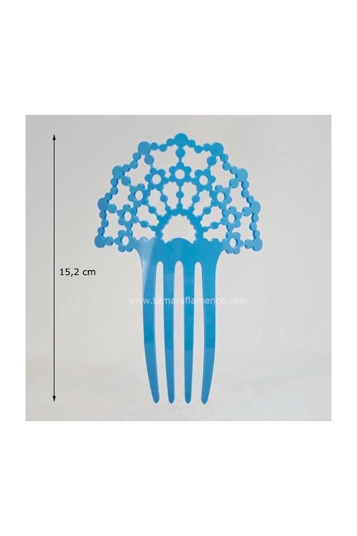 Accessoires de flamenco Outlet modèle Petit peigne Pensamiento - Acétate Lila