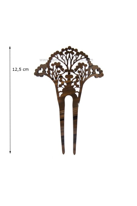  Flamenco Combs model Small Comb Ajedrea - Mother-of-pearl Classic Mother-of-pearl