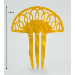 Peinetas de flamenca modelo Peinecillo Maranta - Nácar Nacar Morado