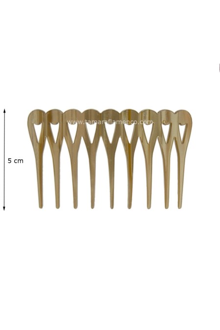  Flamenco Combs model Small Comb Salvia - Mother of Pearl Classic Mother-of-pearl