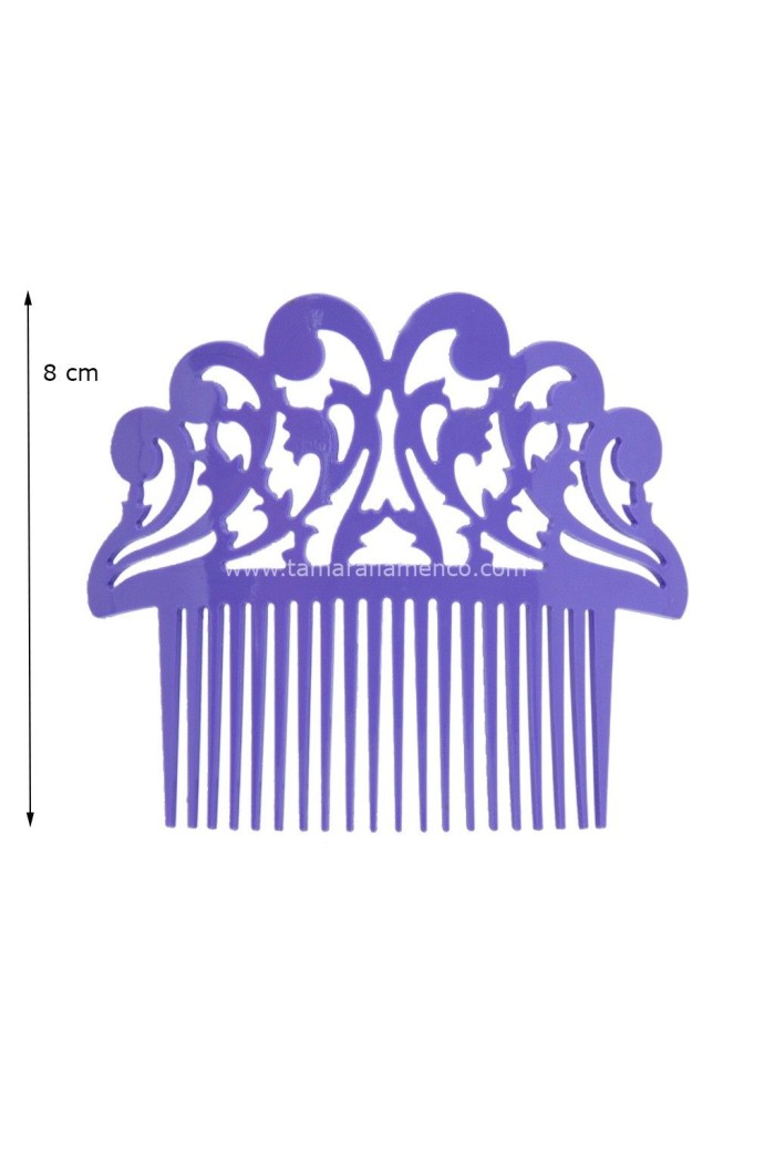  Flamenco Combs model Small Comb Laurel - Acetate Brown