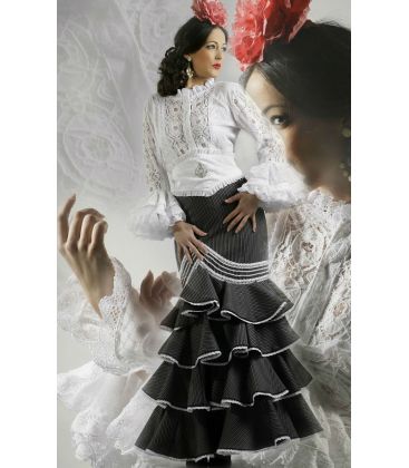 blouses and flamenco skirts in stock immediate shipment - Vestido de flamenca TAMARA Flamenco - Flor (blouse)