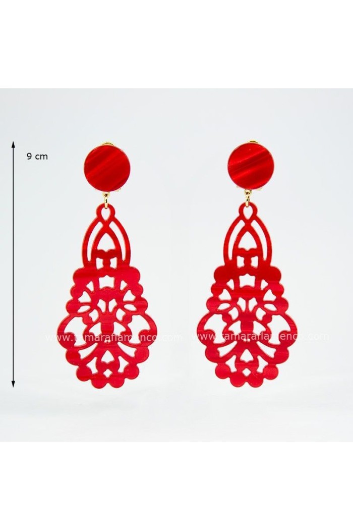 Boucles d'oreilles de flamenco modèle Boucles d'oreilles 10 - Nacré Nacré classique Boucles d'oreilles de flamenco modèle Boucles d'oreilles 10 - Nacré Nacré classique