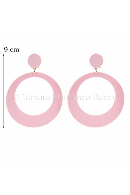 Flamenco earrings model Earrings 20 - Acetate Pistachio