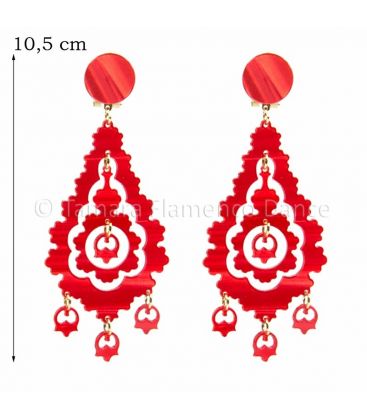 flamenco earrings - - Earrings 28 Mother-of-pearl