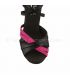 ballroom and latin shoes for woman - Rummos - Elite Athena 61 black and fuxia