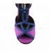 ballroom and latin shoes for woman - Rummos - Cuore purple and blue