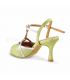 ballroom and latin shoes for woman - Rummos - Cuore pistachio and silver
