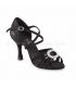 ballroom and latin shoes for woman - Rummos - Elite Love black fantasy leather