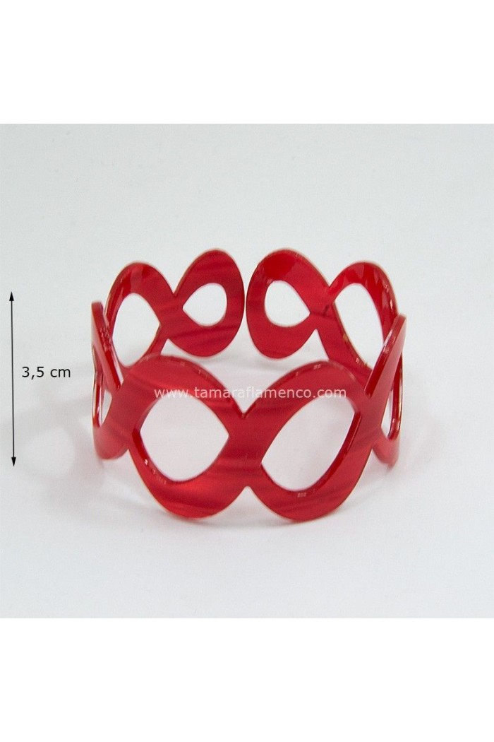 Bracelets de flamenco modèle Bracelet 04 nacre Nacré classique