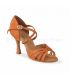 ballroom and latin shoes for woman - Rummos - Elite Paris fantasy orange