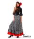 Alborea lunares - faldas flamencas mujer en stock - 
