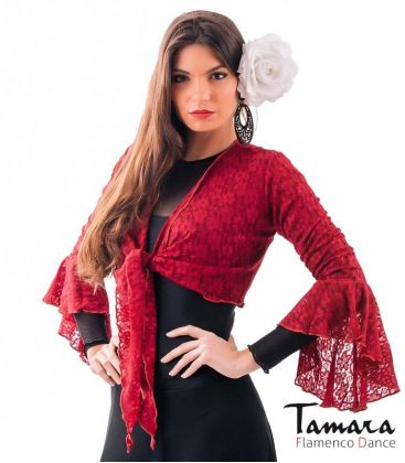 bodycamiseta flamenca mujer en stock - - Chupita Linares - Encaje