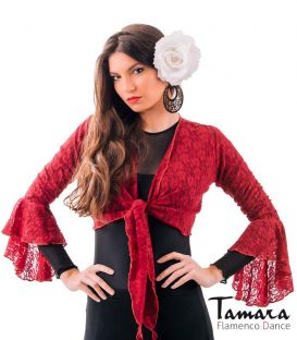 bodycamiseta flamenca mujer en stock - - Chupita Linares de encaje