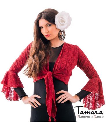 bodycamiseta flamenca mujer en stock - - Chupita Linares - Encaje
