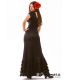 faldas flamencas mujer en stock - - Aires - Viscosa y encaje