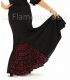 flamenco skirts for girl - - Almeria with polka dots girl - Knitted (skirt-dress)