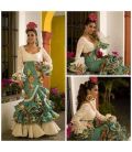 Traje de Flamenca Jacaranda