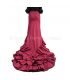 tailed gown bata de cola - Faldas de flamenco a medida / Custom flamenco skirts - Basic Tailed Gown