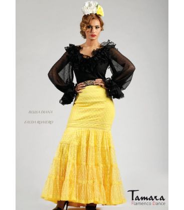 faldas y blusas flamencas en stock envío inmediato - Vestido de flamenca TAMARA Flamenco - Blusa Diana Superior