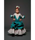 Robe de flamenca - Geranio enfant aigue-marine