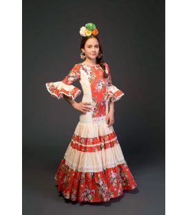 flamenco dresses 2017 - Aires de Feria - Triana girl Orange