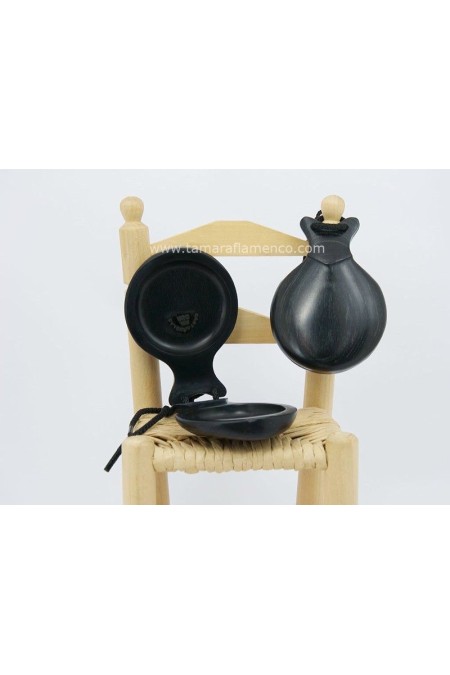 Castagnettes Castañuelas del Sur modèle Granadillo avec lignes nº5