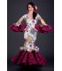flamenca dresses 2018 for woman - Vestido de flamenca TAMARA Flamenco - Alhambra Printted flowers