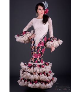 trajes de flamenca 2017 - Aires de Feria - Alhambra Estampado 2