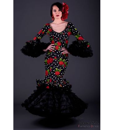 flamenca dresses 2018 for woman - Vestido de flamenca TAMARA Flamenco - Alhambra Printted Flowers