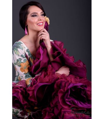 flamenca dresses 2018 for woman - Vestido de flamenca TAMARA Flamenco - Alhambra Printted flowers