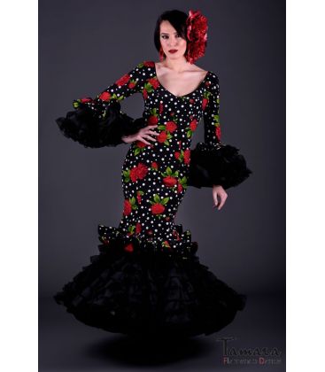 flamenca dresses 2018 for woman - Vestido de flamenca TAMARA Flamenco - Alhambra Printted Claveles