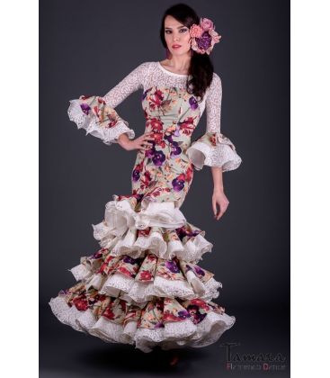 trajes de flamenca 2018 mujer - Vestido de flamenca TAMARA Flamenco - Euforia Superior Verde Agua