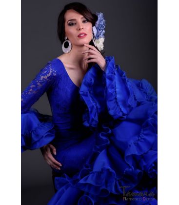 woman flamenco dresses 2019 - Roal - Carla Superior Royal Blue
