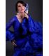 woman flamenco dresses 2019 - Roal - Carla Superior Royal Blue