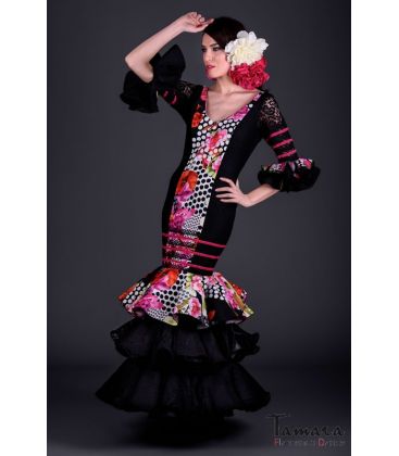 flamenco dresses 2017 - Roal - Diamante Superior Black