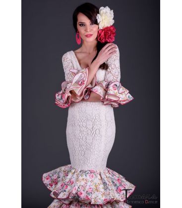 flamenco dresses 2017 - Vestido de flamenca TAMARA Flamenco - Enigma Superior Ivory