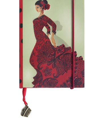 complementos flamencos y souvenirs - - Libreta mini soleá