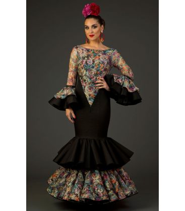 trajes de flamenca 2017 - Aires de Feria - Traje de flamenca Reina encaje 2